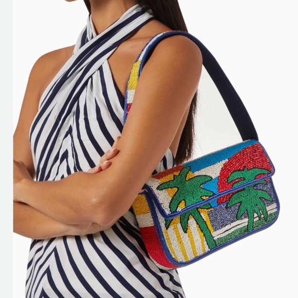 STAUD Handbags - Staud Tommy palm tree bag